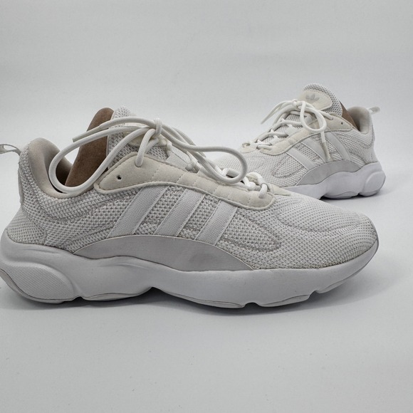 Adidas‎ Haiwee EF3805 Cloud White Athletic Running Shoes Sneakers Mens Size 10 - Picture 4 of 11